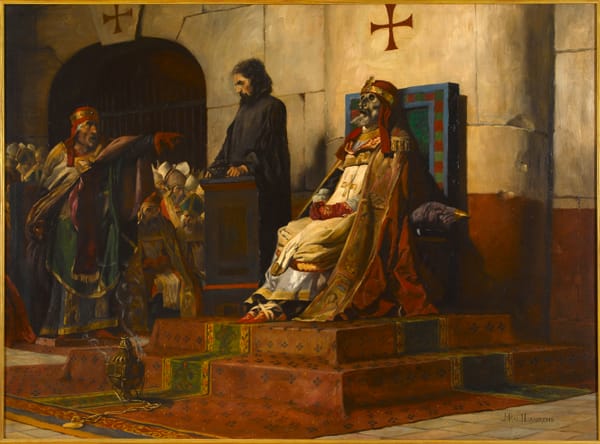 Jean-Paul Laurens - Le jugement du pape Formose - PDUT1462 - Musée des Beaux-Arts de la ville de Paris